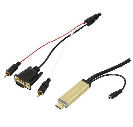 LogiLink Hdmi To Vga And Audio Cable