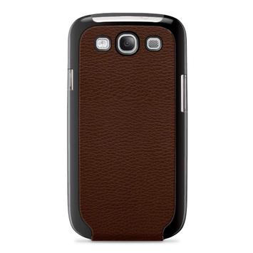 Belkin Snap Folio - Eske for mobiltelefon - brun - for Samsung Galaxy S III (F8M397cwC01)