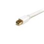 STARTECH StarTech.com 3m (10 ft) White Mini DisplayPort Cable - Mini Display Port to Mini Display Port - 2x Mini DP (m) - 3 meter, 10 feet (MDPMM3MW) - DisplayPort cable - Mini DisplayPort (M) to Mini DisplayP (MDPMM3MW)