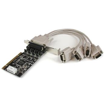 STARTECH 4 PORT RS232 PCI SERIAL CARD W/ POWER OUTPUT CTLR (PCI4S954PW)