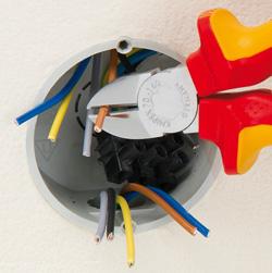 KNIPEX wire cutter black (70 02 125)