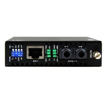 STARTECH 10/100 Mbps Multi Mode Fiber Media Converter ST 2 km (ET90110ST2)