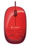 LOGITECH MOUSE M105 RED USB WITH PATTERN PERP (910-002942)