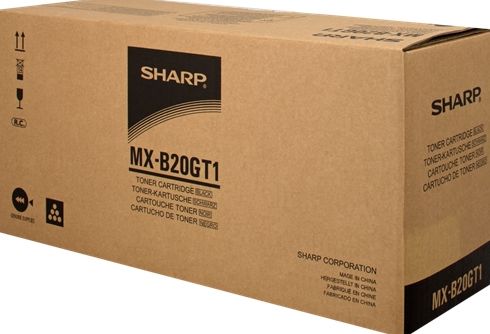 SHARP Black Toner Cartridge   (MX-B20GT1 $DEL)
