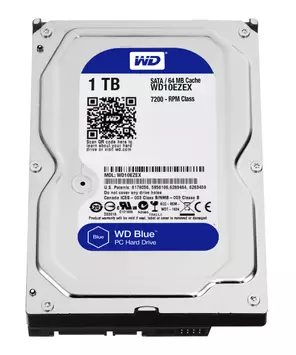 WD Blue 1TB harddisk 7200rpm 3.5" SATA 6Gb/s