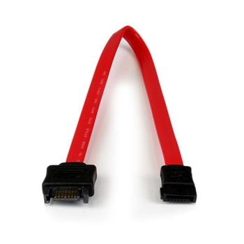 STARTECH StarTech.com 0,3m SATA Verlengkabel - SATA verlengkabel - Serial ATA 150/ 300/ 600 - SATA (P) naar SATA (R) - 30 cm - rood - voor P/N: SATA18RA1 (SATAEXT30CM)