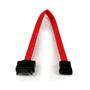 STARTECH StarTech.com 0,3m SATA Verlengkabel - SATA verlengkabel - Serial ATA 150/300/600 - SATA (P) naar SATA (R) - 30 cm - rood - voor P/N: SATA18RA1