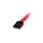 STARTECH StarTech.com 50cm Slimline Vrouwelijke SATA naar SATA Adapter met SATA Voedingskabel - SATA-kabel - Serial ATA 150/ 300/ 600 - Slimline SATA (V) naar SATA, SATA-voeding - 50 cm - rood (SLSATAF50CMS)