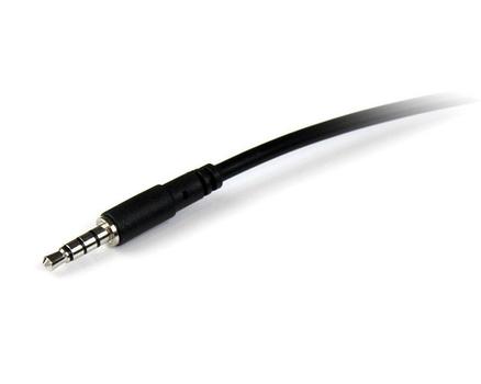 STARTECH 2m 3.5mm 4 Position TRRS Headset Extension Cable - M/F (MUHSMF2M)