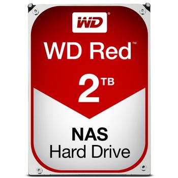 WESTERN DIGITAL WD Red 2TB SATA 6Gb/s 64MB Cache Internal 8,9cm 3,5Zoll 24x7 IntelliPower optimized for SOHO NAS systems 1-8 Bay HDD Bulk (WD20EFRX)