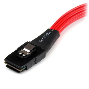STARTECH 50CM SFF8087 MINI SAS TO 4X SAT - SERIAL ATTACHED SCSI TO SATA CABL (SAS8087S4R50)