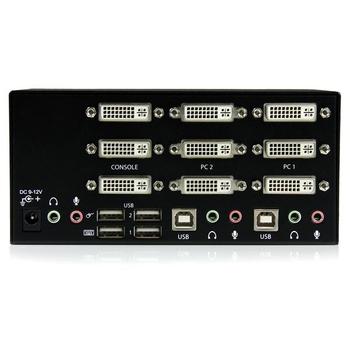 STARTECH 2 PORT DVI USB KVM SWITCH (SV231TDVIUA)
