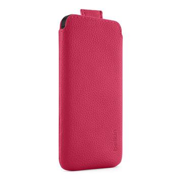 Belkin Pocket Case - Eske for mobiltelefon - dagglød - for Apple iPhone 5 (F8W123VFC03)