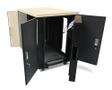 APC NETSHELTER CX 18U SECURE SOUNDPROOFED SERVER ROOM  IN ACCS (AR4018IA)