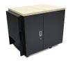 APC NetShelter CX 18U Secure Soundproofed Server Room in a Box Enclosure International (AR4018IA)