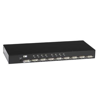 BLACK BOX DVI-D Splitter with Audio and HDCP, 1 x 8 (AVSP-DVI1X8)