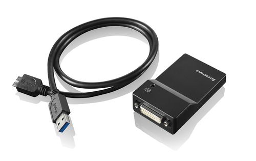 LENOVO USB 3.0 DVI/VGA Mon Adapter (0B47072)