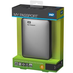 WESTERN DIGITAL HDD EXT My Passport 2TB USB3 2.5 Silver (WDBY8L0020BSL-EESN)