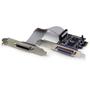 STARTECH 2PORT PCIE PARALLEL CARD - PCI EXPRESS DUAL PROFILE 2X DB25F CARD