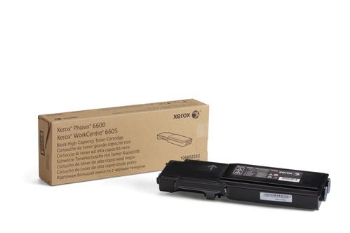 XEROX x Phaser 6600 - High capacity - black - original - toner cartridge - for Phaser 6600, WorkCentre 6605 (106R02232)