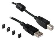 DELOCK USB Adapter USB -> 2x D-Sub9 (RS422/ 485) Bu (87586)
