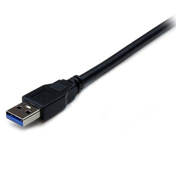 StarTech 2m Black SuperSpeed USB 3.0 Extension Cable A to A - Male to Female USB 3.0 Extender Cable - USB 3.0 Extension Cord - 2 meter (USB3SEXT2MBK) - USB-forlengelseskabel - USB-type A til USB-type A - 2 m (USB3SEXT2MBK)