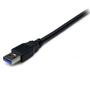 STARTECH StarTech.com 2m Black SuperSpeed USB 3.0 Extension Cable A to A Male to Female (USB3SEXT2MBK)