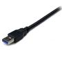 STARTECH 2m Black SuperSpeed USB 3.0 Extension Cable A to A - M/F (USB3SEXT2MBK)