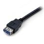 STARTECH 2m Black SuperSpeed USB 3.0 Extension Cable A to A - M/F (USB3SEXT2MBK)