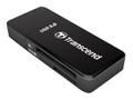 TRANSCEND CARDREADER RDF5 USB3.0 BLACK IN PERP