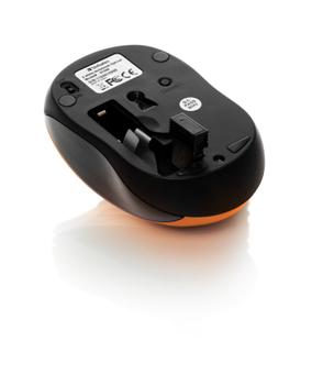 VERBATIM GO NANO Wireless Mouse. Volcanic Orange (49045 $DEL)