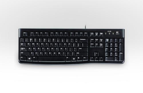 LOGITECH h K120 - Keyboard - USB - Russian (920-002522)