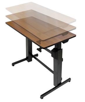 ERGOTRON WORKFIT-D CHERRY WOOD GRAIN . ACCS (24-271-927)