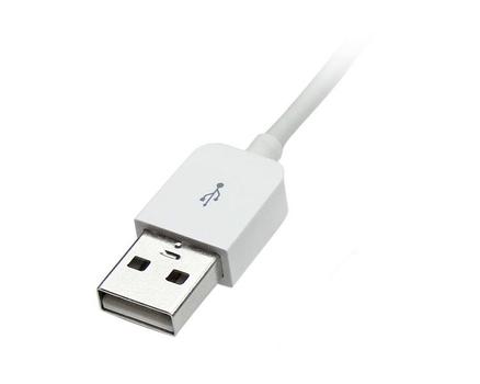 STARTECH 2M RIGHT ANGLE USB CABLE 6FT IPHONE IPOD IPAD SYNC/ CHARGING CABL (USB2ADC2MR)