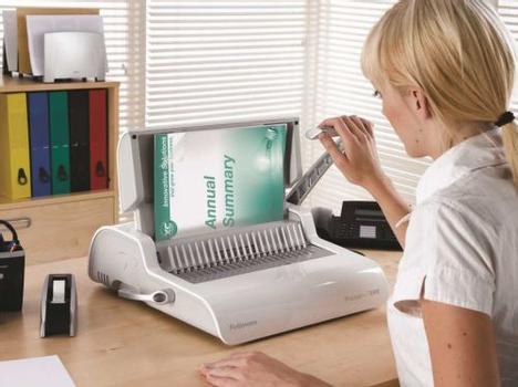 FELLOWES BINDING MACHINE FELLOWES PULSAR MANUAL A4 COMB BINDER (5627601)