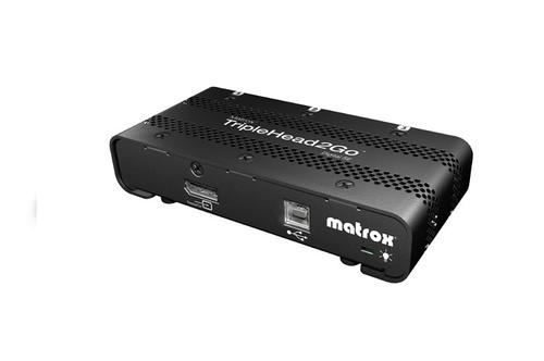 MATROX TripleHead2Go Digital SE 1x DisplayPort input 3x DVI-D outputs (T2G-DP3D-IF)