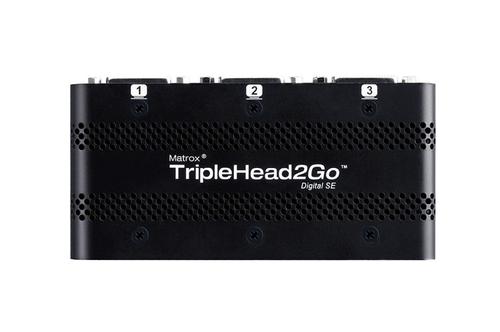 MATROX TripleHead2Go Digital SE 1x DisplayPort input 3x DVI-D outputs (T2G-DP3D-IF)