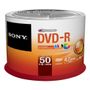 SONY DVD-R 16XINKJET PRINT SPINDLE 50PCS SUPL
