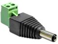 DELOCK Adapter Terminalblock 2pin -> DC 2,1 x 5,5m (65422)
