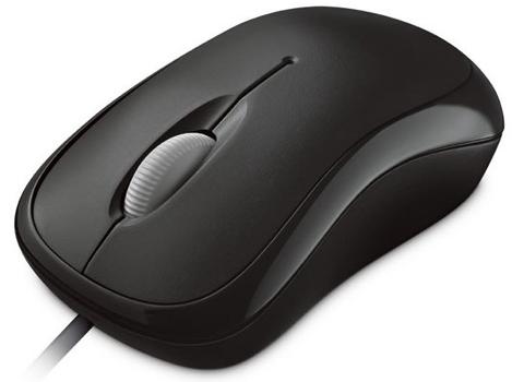 MICROSOFT Basic Optical Mouse-Black (P58-00057)