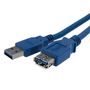 STARTECH 1m Blue SuperSpeed USB 3.0 Extension Cable A to A - M/F