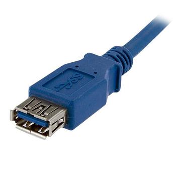 STARTECH 1m Blue SuperSpeed USB 3.0 Extension Cable A to A - M/F (USB3SEXT1M)