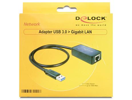 DELOCK USB3 til Gigabit LAN adapter (62121)
