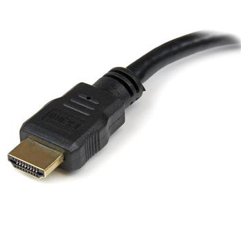 STARTECH 20cm HDMI to DVI-D Video Cable Adapter - HDMI Male to DVI Female (HDDVIMF8IN)