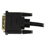 StarTech 8in HDMI to DVI-D Video Cable Adapter - HDMI Female to DVI Male - HDMI to DVI Dongle Adapter Cable (HDDVIFM8IN) - video adapter - HDMI / DVI - 20.32 cm (HDDVIFM8IN)