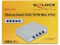 DELOCK RJ45 Switch 4 In -> 1 Out (87588)