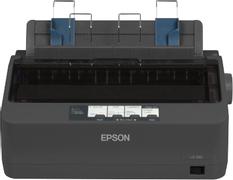 EPSON n LX-350 Dot matrix printer, 9 pins, 80 column, original + 4 copies, 347 cps HSD (10 cpi), Epson ESC/P - IBM 2380+ emulation, 3 fonts, 8 BarCode fonts, 3 paper paths, single and continous sheet, paper
