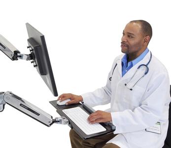 ERGOTRON LX SIT STAND WALL MOUNT SYSTEM (45-358-026)