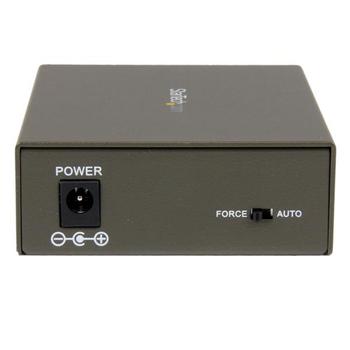 StarTech 1000 Mbps Gigabit MM Fiber Ethernet Media Converter SC - Fibermedieomformer - 1000Base-SX,  1000Base-T - RJ-45 / SC flermodus - opp til 550 m - 850 nm (MCMGBSC055EU)