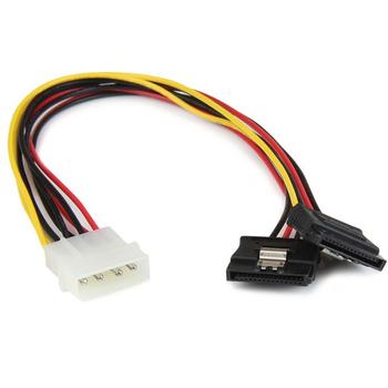 STARTECH "304,8 mm 4 Pin Molex to Dual Latching SATA Y Splitter" (PYO2LP4LSATA)